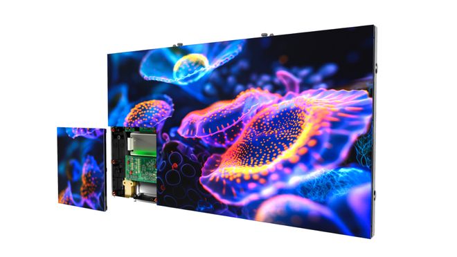 全球首发！辰显光电引领技术革新推出首款27英寸P07TFT基Micro-LED拼接屏(图1)