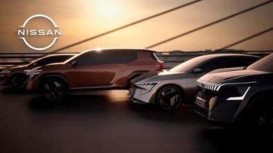 日产汽车发布新能源概念车。