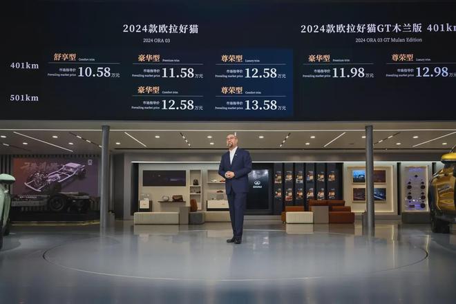【E汽车】经典更进一步！2024款欧拉好猫GT木兰版超值上市(图2)