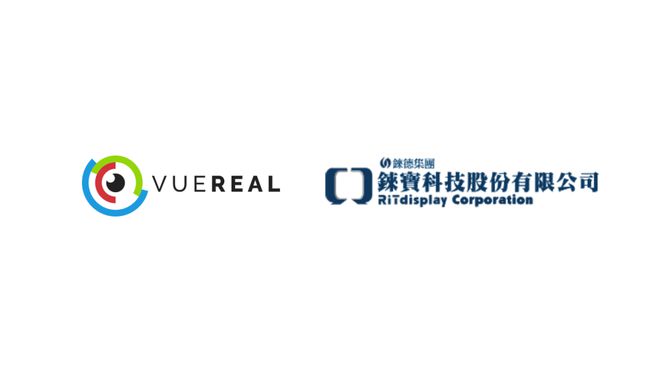 VueReal联合铼宝科技推动MicroLED技术发展