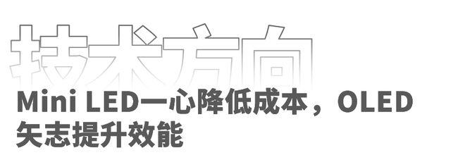 四大（行业技术市场厂商）方面深度解析2024年MiniLED背光市场最新报告