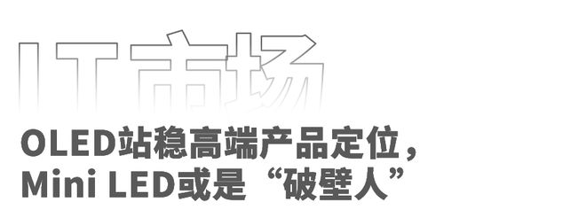 四大（行业技术市场厂商）方面深度解析2024年MiniLED背光市场最新报告(图3)