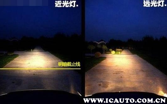 汽车各个灯的位置图解汽车车灯图解大全图片(图2)