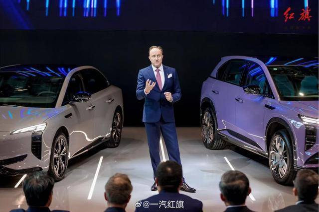 巴黎车展上的中国之光：红旗纯电SUV(图2)