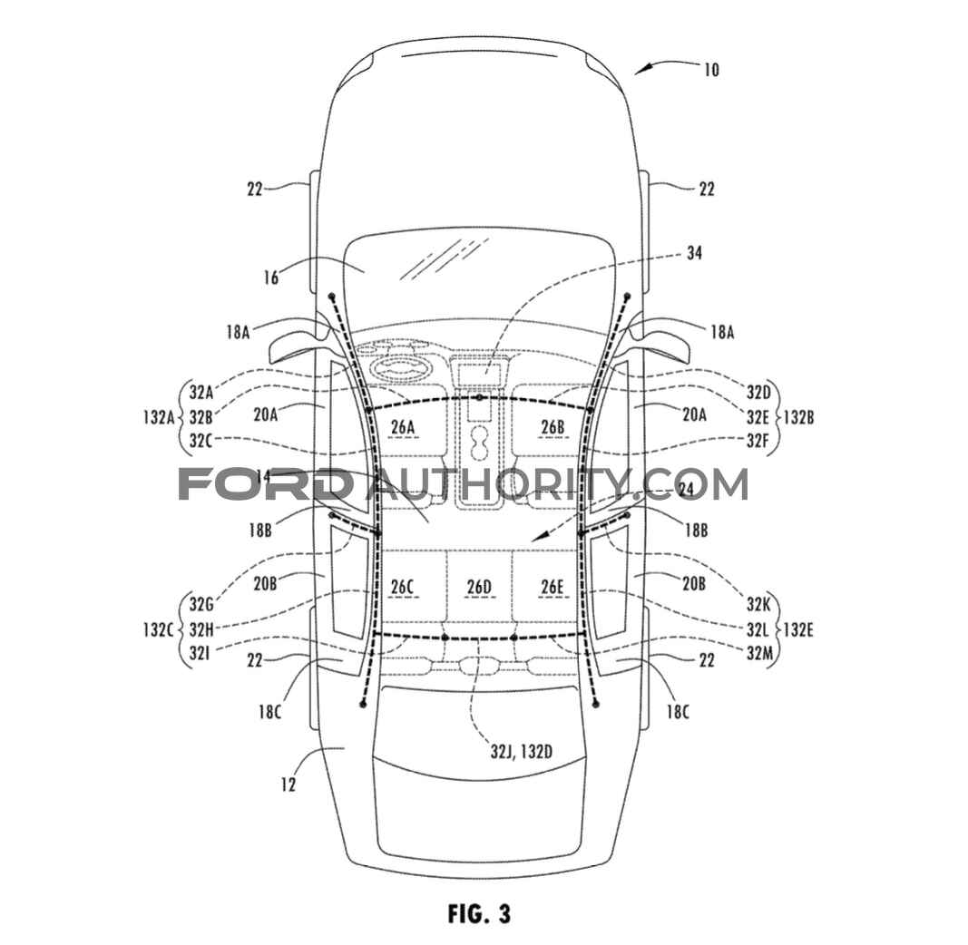 福特申请新专利或为汽车配备先进的车内照明(图2)