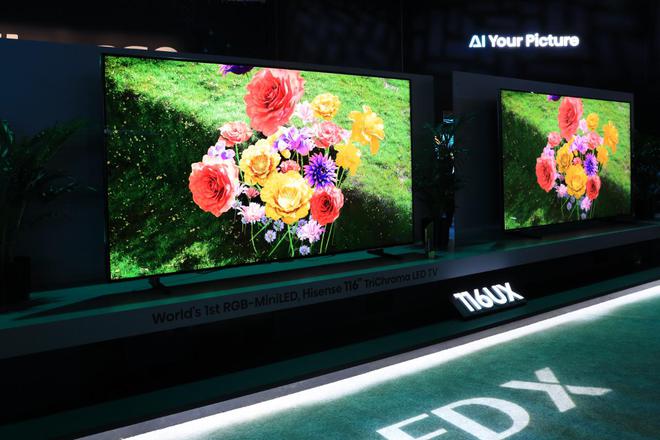 百吋行业第一首家量产RGB-MiniLED海信电视太猛了(图2)