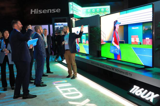 百吋行业第一首家量产RGB-MiniLED海信电视太猛了(图3)