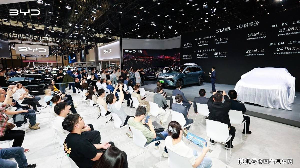 比亚迪海狮05EV车展首发以海洋美学引领纯电SUV新风尚(图2)