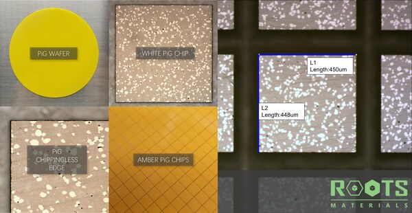 ROOTS开发超紧凑型450㎛PiG技术针对智能多光束前照灯进行优化