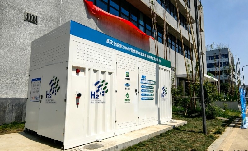 西南首个220kw氢燃料应急发电系统在新都投入使用(图4)