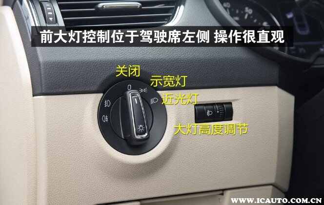汽车近光灯怎么开？近光灯标志图片(图2)