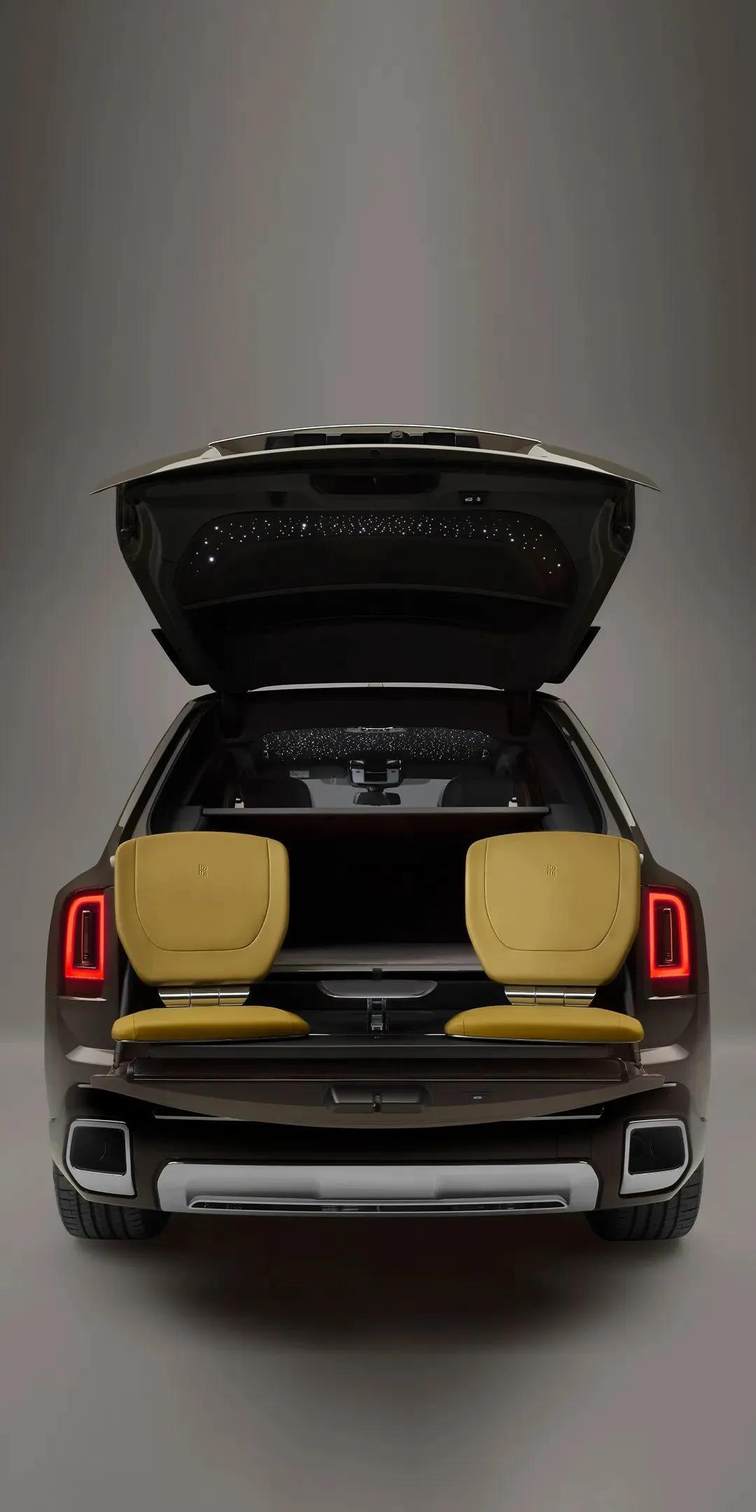 暗夜君王：劳斯莱斯库里南的静态奢华品鉴(图4)