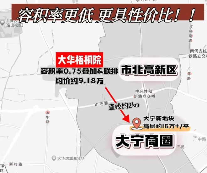 ®大华梧桐院售楼处宝山大华梧桐院发布：理想生活新选择(图2)