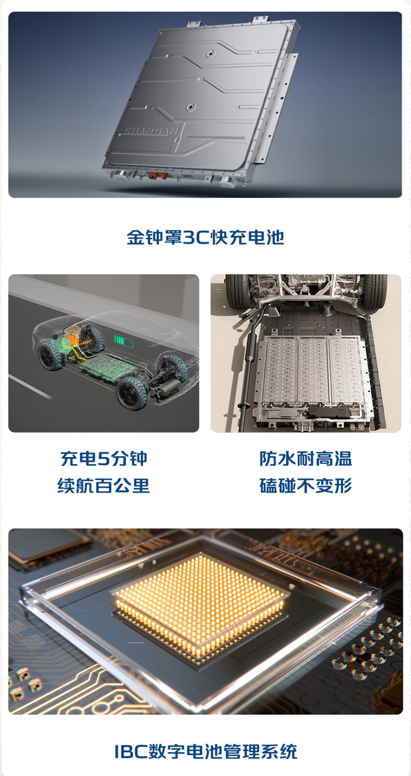 长安启源A07超长蓝鲸纯电版增程版焕新登场(图4)