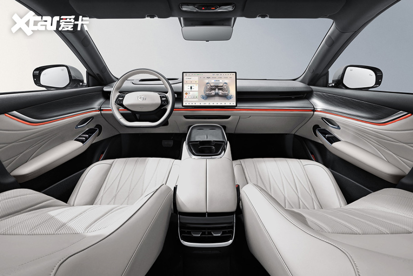 长安启源A07超长蓝鲸纯电版增程版焕新登场(图7)