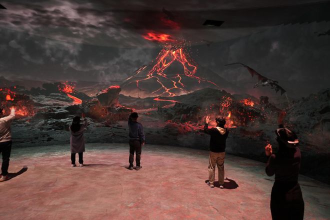 从影院到创意球幕让声音穿透屏幕：南京洛普12大LED透声屏案例全揭秘！！(图15)