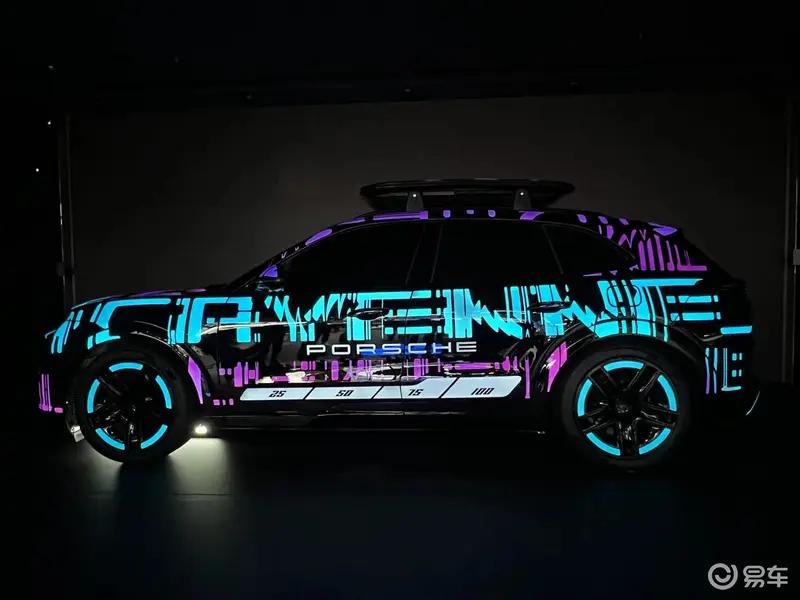 全新保时捷纯电Cayenne内饰官图科技感十足(图8)