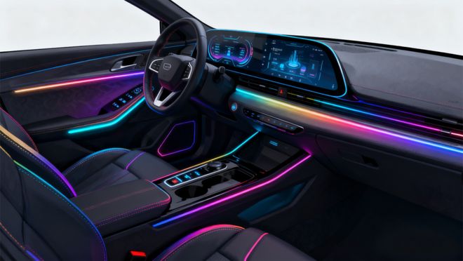 杰华特JWQ11903高集成氛围灯方案赋能智能座舱交互体验升级