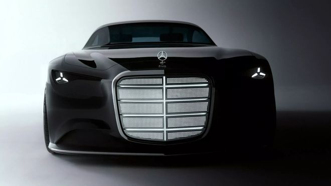 奔驰发布全新VisionIconic概念车复古与未来在这里完美统一酷乐汽车(图2)