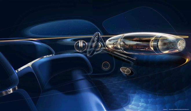 奔驰发布全新VisionIconic概念车复古与未来在这里完美统一酷乐汽车(图8)