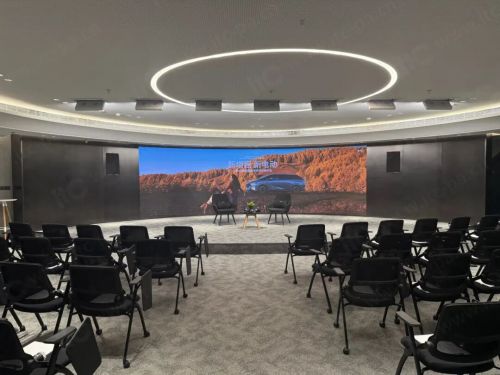 新总部正式亮灯！小鹏汽车智慧会议室(图3)