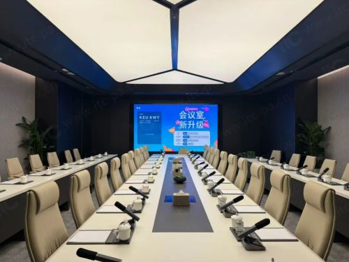 新总部正式亮灯！小鹏汽车智慧会议室(图6)