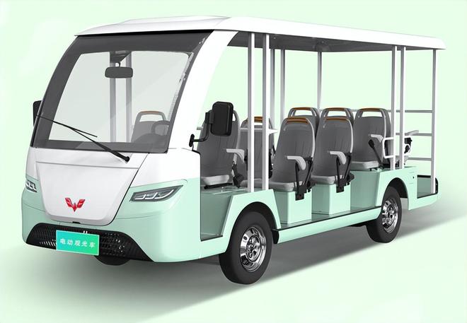 林立汽车五菱观光车L500系列敞开14座品质与安全的融合(图2)