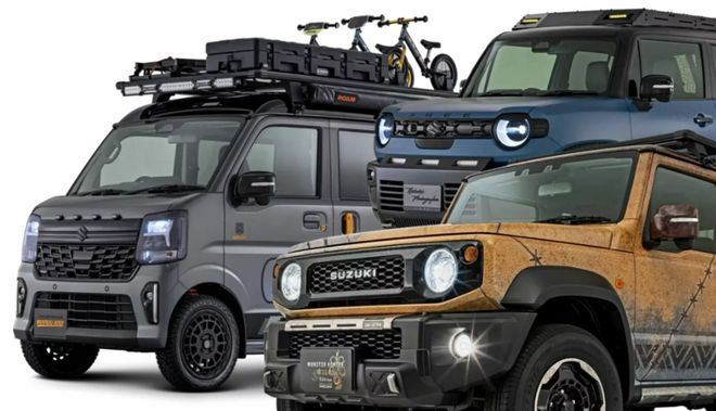 东京车展上演荒野求生铃木多款硬核车型即将抵达酷乐汽车