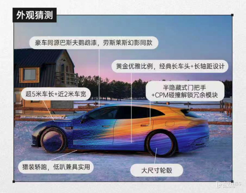 启境全新猎装轿跑配置曝光华为最新一代激光雷达百万像素大灯(图2)