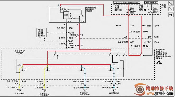 通用车系照明系统电路解析(二)(图5)