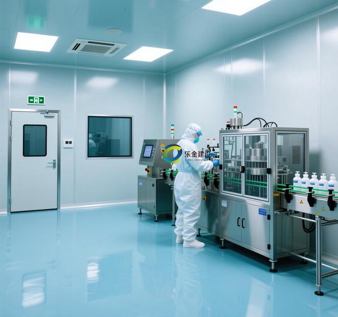 保健类食品人参口服液加工净化无尘车间装修推荐：辽宁乐金建设(图3)