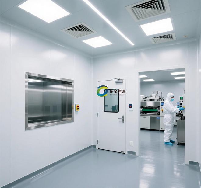 保健类食品人参口服液加工净化无尘车间装修推荐：辽宁乐金建设(图2)